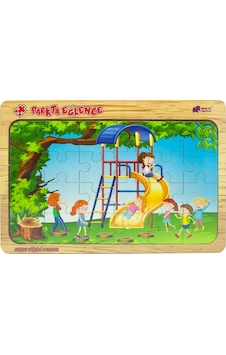 Çocuk Ahşap Puzzle 24 Parça
