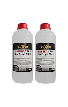 Luxor Kimya Saf İpa %99 İzopropil Alkol 2 x 1 L Luxor Kimya Saf İpa %99 İzopropil Alkol 2 x 1 L