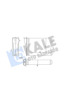 Kale 356125 Kalorifer Cıtro N C3 Iıı-peugeot 2008 I-208 I Kalorifer Al/mknk 200x157x42 1608182480 Kale 356125 Kalorifer Cıtro N C3 Iıı-peugeot 2008 I-208 I Kalorifer Al/mknk 200x157x42 1608182480