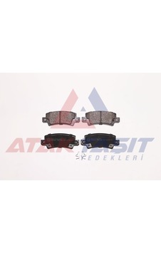 Toyota Corolla 1.4 Vvt-ı 2002-2007 / Corolla 1.6 Vvt-ı 2002-2007 Arka İkazlı Fren Balatası Toyota Corolla 1.4 Vvt-ı 2002-2007 / Corolla 1.6 Vvt-ı 2002-2007 Arka İkazlı Fren Balatası