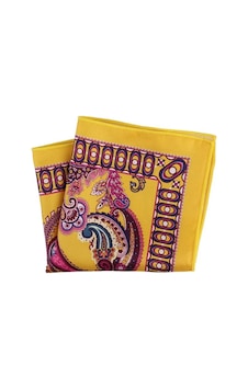 Omark Cotton İpek Mendil No7 Sarı Omark Cotton İpek Mendil No7 Sarı