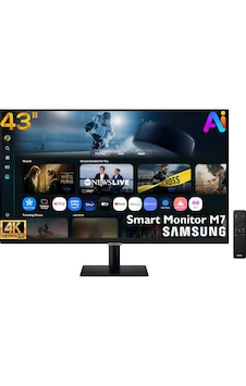 Samsung M7 M70F 43 4K 60Hz ( USB+ HDMI+WİFİ+Bluetooth) Yapay Zeka Destekli Akıllı Smart Monitör LS43FM700UUXUF Samsung M7 M70F 43 4K 60Hz ( USB+ HDMI+WİFİ+Bluetooth) Yapay Zeka Destekli Akıllı Smart Monitör LS43FM700UUXUF