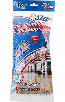 Star STR-103 Mikropamuk Örgülü Mop Star STR-103 Mikropamuk Örgülü Mop
