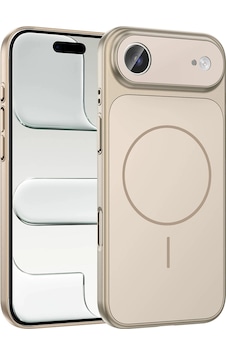Apple Uyumlu iPad iPhone 17 Air Kılıf Zore M-safe Şarj Özellikli Kamera Korumalı Formen Kapak Gold Apple Uyumlu iPad iPhone 17 Air Kılıf Zore M-safe Şarj Özellikli Kamera Korumalı Formen Kapak Gold