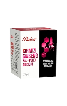 Balen Bal & Polen & Ginseng & Arı Sütü Karışımı 230 G