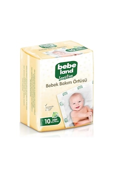 Bebeland Bebek Bakım Örtüsü 10 Lu