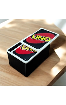 Classic Uno Kutusu - Plastik Uno Kutusu - Kart Oyunları Kutusu