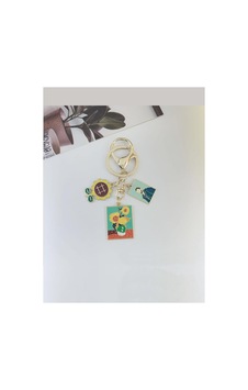 Ayçiçekleri - Van Gogh Metal Charm Anahtarlık Çok Renkli Çok Renkli Ayçiçekleri - Van Gogh Metal Charm Anahtarlık Çok Renkli Çok Renkli