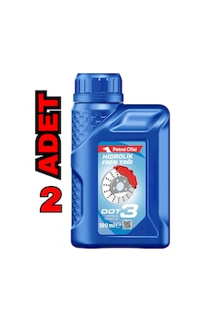 Petrol Ofisi Dot 3 Hidrolik Fren Yağı 2 x 500 ML