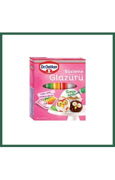 Bezos Süsleme Glazür 76gr 1 Adet Bzs01 Bezos Süsleme Glazür 76gr 1 Adet Bzs01