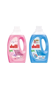 Dalli Hassas Çamaşırlar İçin Renk Koruma Özellikli Sıvı Çamaşır Deterjanı Serisi 2'li Set Set Dalli Hassas Çamaşırlar İçin Renk Koruma Özellikli Sıvı Çamaşır Deterjanı Serisi 2'li Set Set