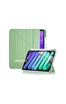 Apple iPad Uyumlu Pro 12.9 4. 2020 İle Uyumlu Kılıf Kalem Bölmeli Trifolding Case A2229 A2069 A2232 A2233 Açık Yeşil Sku: Zeusb0dxfyt6cd Arka Kapak
