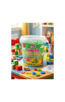 Doğal Kinetik Oyun Kumu 500gr Yeşil Yeşil Doğal Kinetik Oyun Kumu 500gr Yeşil Yeşil