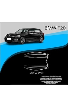 Bmw F20 Krom Cam Çerçevesi Paslanmaz Çelik 8 Parça