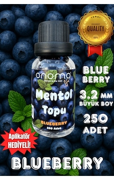 Premium Mentol Topu Böğürtlen 250 Adet Blueberry Aroma Kapsülü Premium Mentol Topu Böğürtlen 250 Adet Blueberry Aroma Kapsülü