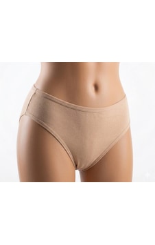 6 Adet İmer Kadın Modal Düz Bikini Külot 124 Ten 6 Adet İmer Kadın Modal Düz Bikini Külot 124 Ten
