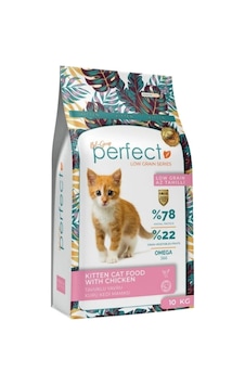 Perfect Tavuklu Yavru Kedi Maması 10 KG