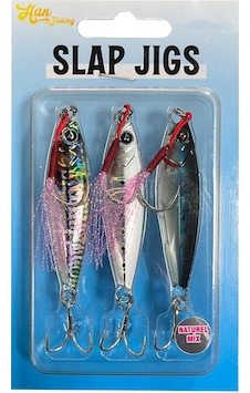 Hanfish Slap Jigs Naturel Mix Hanfish Slap Jigs Naturel Mix