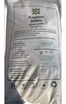 Kayseri Şeker Beyaz Şeker 50 KG