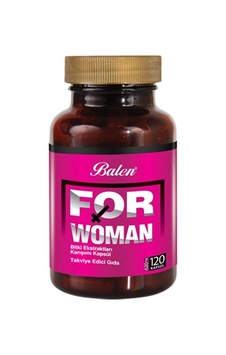 Balen Forwoman Bitki Esktraktları Karışımı Kapsül 620 MG x 120 Adet Balen Forwoman Bitki Esktraktları Karışımı Kapsül 620 MG x 120 Adet