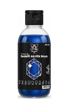 Safir Lacivert Sedefli Akrilik Boya 50 Ml