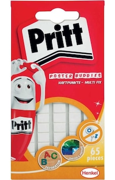 Pritt Poster Buddies Multi Fix Hamur Yapıştırıcı 65'li Pritt Poster Buddies Multi Fix Hamur Yapıştırıcı 65'li