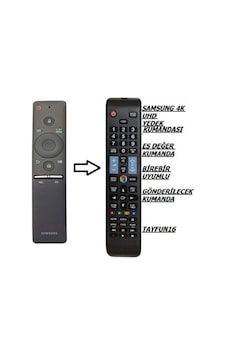 Samsung Uyumlu Ue55ks8500uxtk Akıllı Mauseli Kumanda - Yedek Kumandası Samsung Uyumlu Ue55ks8500uxtk Akıllı Mauseli Kumanda - Yedek Kumandası