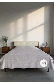 Welsoft Çift Kişilik Battaniye 200x220 Cm Bej Bej