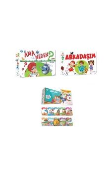 2.sınıf 5 Renk Yayınevi Ama Neden + Arkadaşım Hikaye + Model Yayınları Laklak