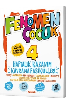 Fenomen Çocuk 2026 4. Sınıf Kkf Tüm Dersler 32 + 4 Fasikül Fenomen Çocuk 2026 4. Sınıf Kkf Tüm Dersler 32 + 4 Fasikül