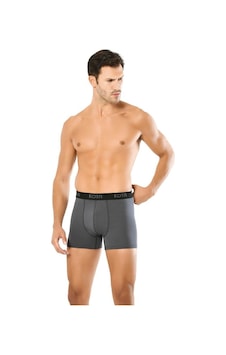 6 Adet Kota Erkek Modal Boxer 1010 Füme 6 Adet Kota Erkek Modal Boxer 1010 Füme