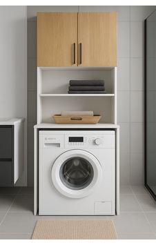 Modern Banyo Dolabı Ahşap Modern Banyo Dolabı Ahşap