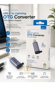Kalemhane Acl Acu-05 Usb 3.0 Lightning Otg Çevirici Adaptör Kalemhane Acl Acu-05 Usb 3.0 Lightning Otg Çevirici Adaptör