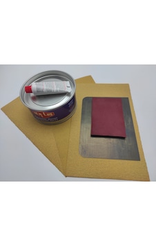 Sintaş Polyester Macun 1000gr Set Zımpara-çelik-macun Lastiği Sintaş Polyester Macun 1000gr Set Zımpara-çelik-macun Lastiği