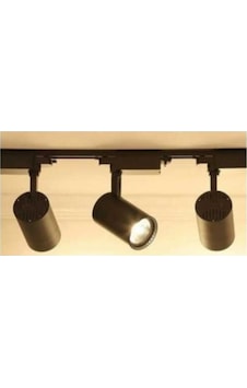 30W Led Ray Spot 3Lü Set -Siyah Kasa- Günışığı