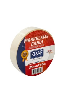 Maskeleme Bandı, 25mm X 40m, Beyaz