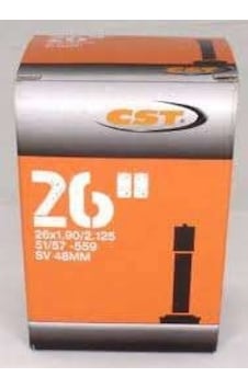 Cst 26 X1.90/2.125 Sv 48mm Motor Sibop İç Lastik Siyah Cst 26 X1.90/2.125 Sv 48mm Motor Sibop İç Lastik Siyah