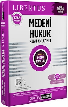 Pegem Yayınları Kpss A Grubu Medeni Hukuk Konu Anlatımlı Pegem Yayınları Kpss A Grubu Medeni Hukuk Konu Anlatımlı