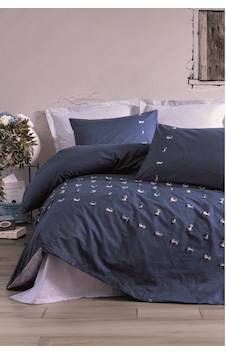 Cotton Box Rf Brode Nakışlı-gina Lacivert-çift Kişilik Nev.takımı Cotton Box Rf Brode Nakışlı-gina Lacivert-çift Kişilik Nev.takımı