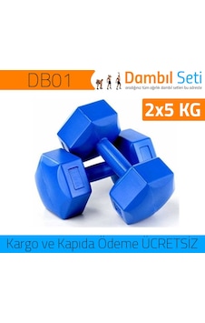 5 KG Dambıl Seti 2x5 KG :10 KG 5 KG Dambıl Seti 2x5 KG :10 KG