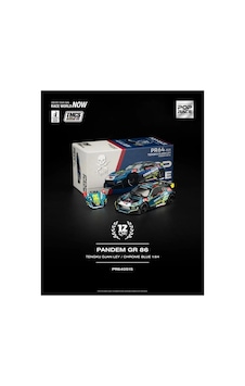 Pop Race Pandem Gr86 Tengku Djan Ley Chrome Blue Tmcs Malaysia 2026 Pr640515 1/64 Model Araba