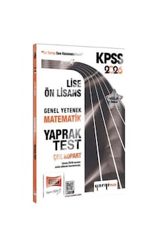 Kpss Matematik Lise-ön Lisans Genel Yetenek Yaprak Test 2026 Kpss Matematik Lise-ön Lisans Genel Yetenek Yaprak Test 2026
