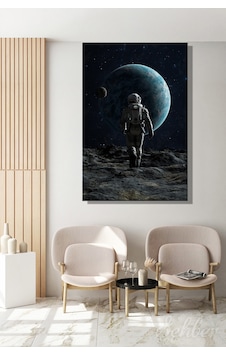 Uzay Ve Astronot Temalı 3 Boyutlu Dijital İllüstrasyon Dikey Kanvas Tablo 4815 Çok Renkli Uzay Ve Astronot Temalı 3 Boyutlu Dijital İllüstrasyon Dikey Kanvas Tablo 4815 Çok Renkli