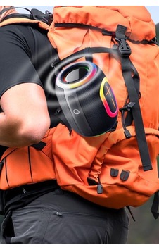 Su Geçirmez Rgb Işıklı Taşınabilir Kablosuz Bluetooth Hoparlör Mini Outdoor Bluetooth Hoparlör Suya Dayanıklı