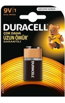 Duracell 9v Pil Tekli 5372 Duracell 9v Pil Tekli 5372