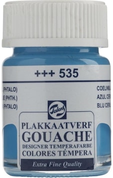 Talens Guaj Boya Cam Şişe 16ml 535 Cerulean Blue