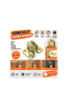 Asma Kilit Takma Aparatı - 924160473 Asma Kilit Takma Aparatı - 924160473