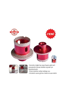 Tomax Seramik Delik Açma Drenaj Ucu 45-65 Mm Tomax Seramik Delik Açma Drenaj Ucu 45-65 Mm