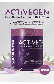 Caralluma Ekstraktlı Bitki İçeren Detox Tozu 1 Aylık - 832905451