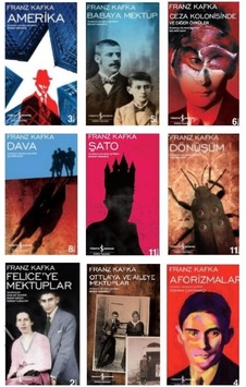 Franz Kafka Seti 9 Kitap Iş Bankasi Yayinlari